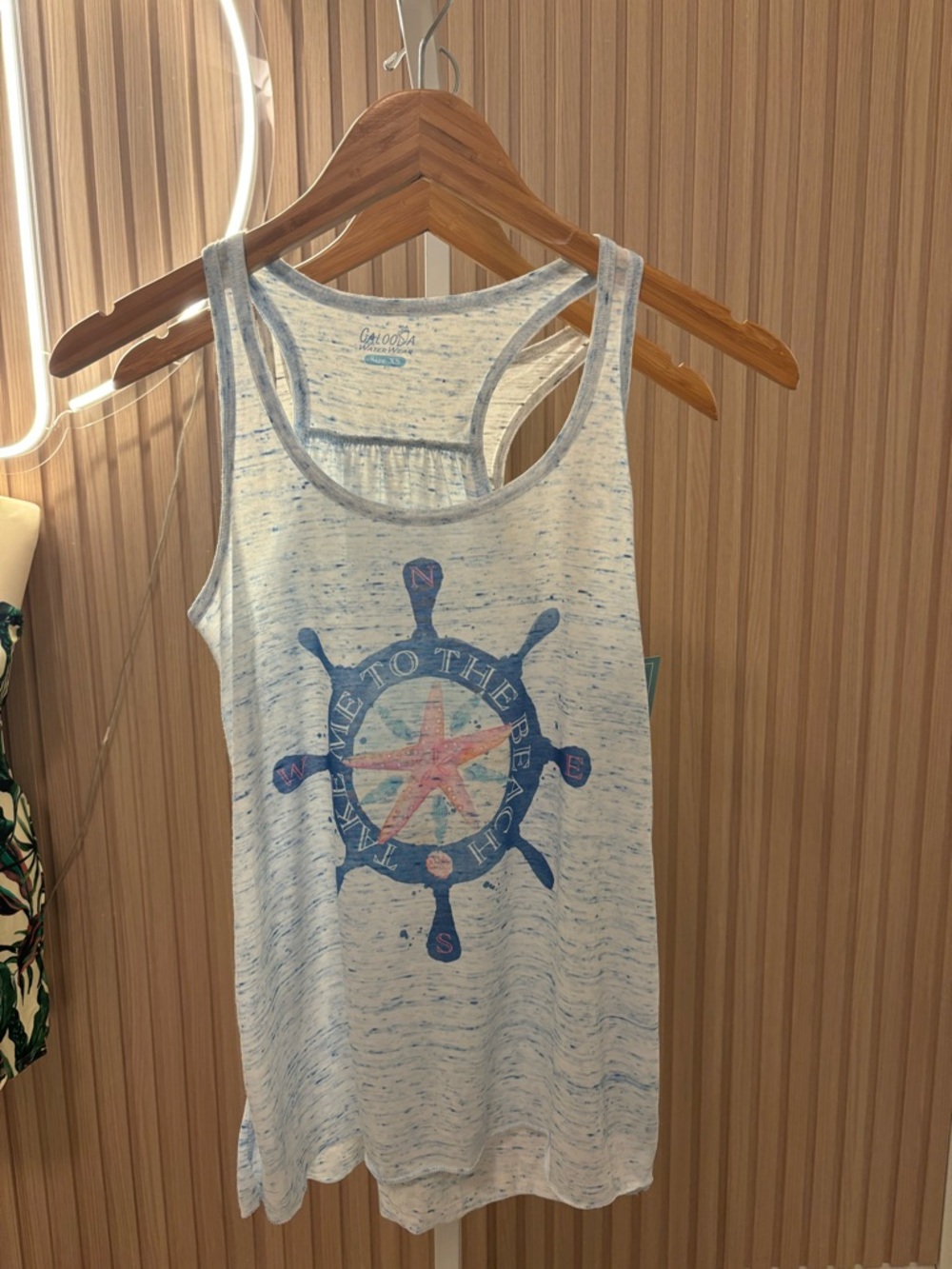 Take Me To The Beach Lightweight Racerback Tank Top
